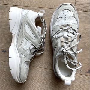 Isabel Marant - Kindsay Mesh & Suede Trainers